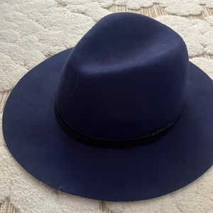 Blue hat
